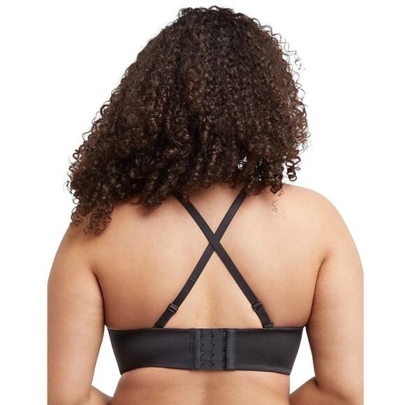 Maidenform Women's Strapless Lift Underwire‎ Bra SN0004 - Black 40DD - Picture 5 of 9